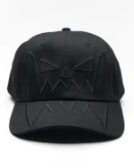 Ass pizza Face Velcro Cap Black (1)