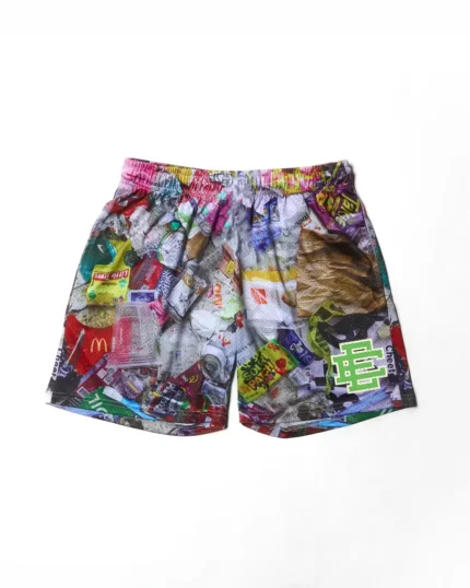 Asspizza Eric Emanuel Garbage Mesh Shorts (2)