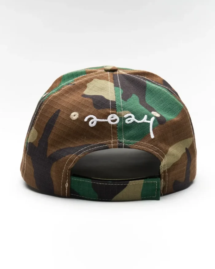 Asspizza Face Velcro Cap Khaki (2)