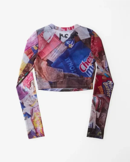 Asspizza Garbage Camo Mash Sweatshirt Women (2)